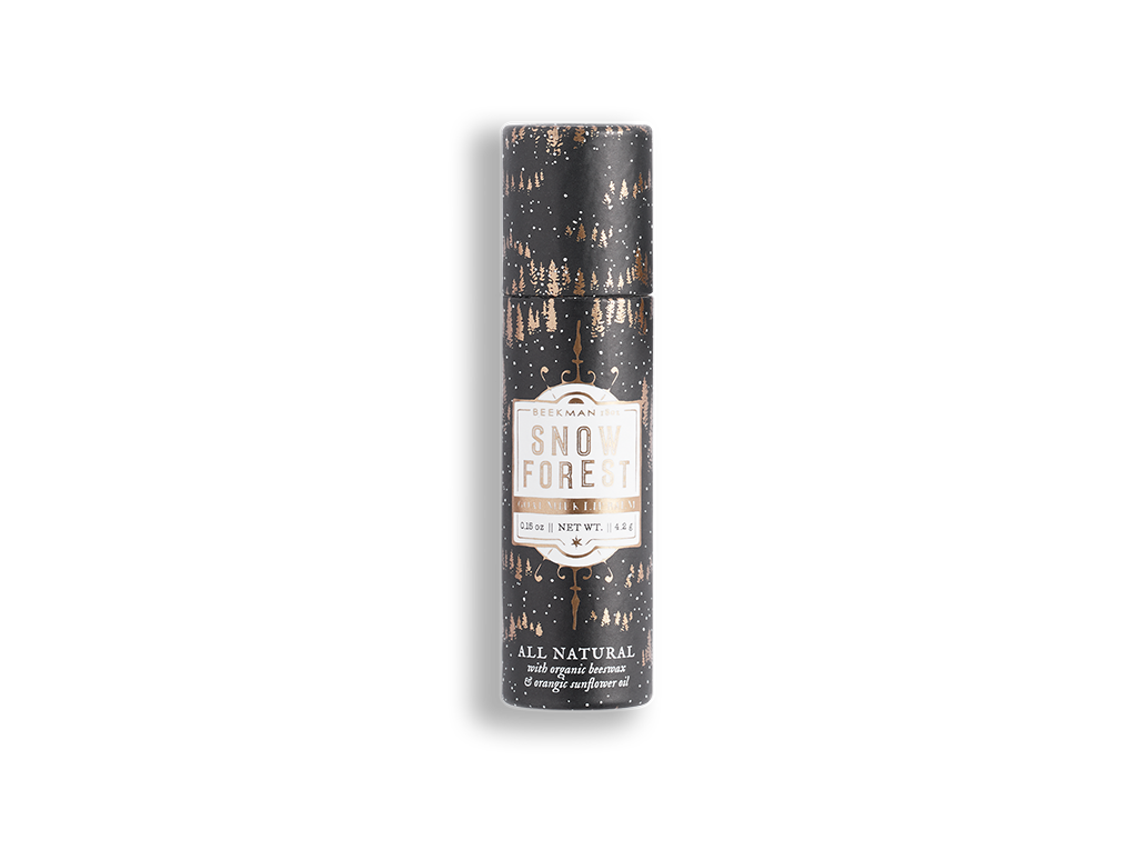 Snow Forest Lip Balm | Beekman 1802 - Click Image to Close