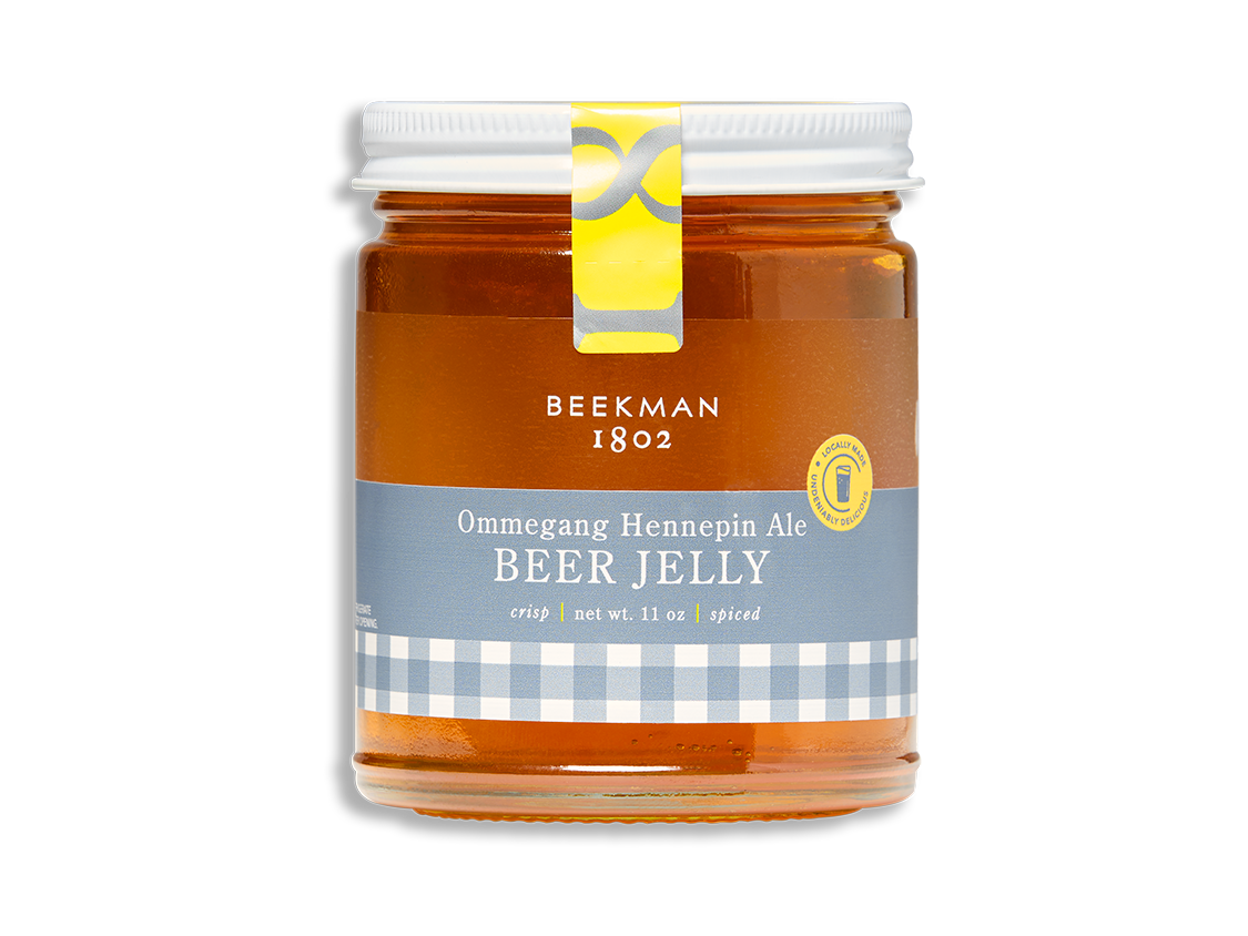 Ommegang Hennepin Beer Jelly | Beekman 1802 - Click Image to Close