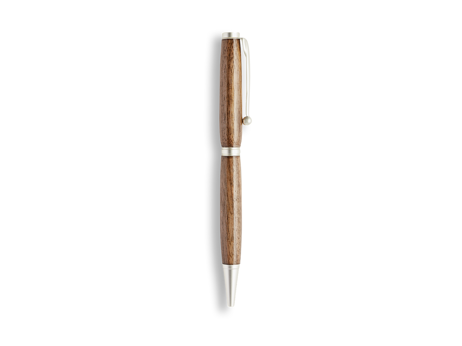 Black Walnut Hand-Turned Pen - Click Image to Close