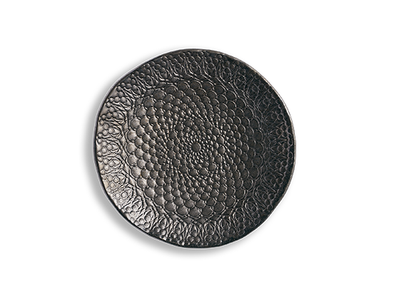 Ceramic Doily Plate - Click Image to Close