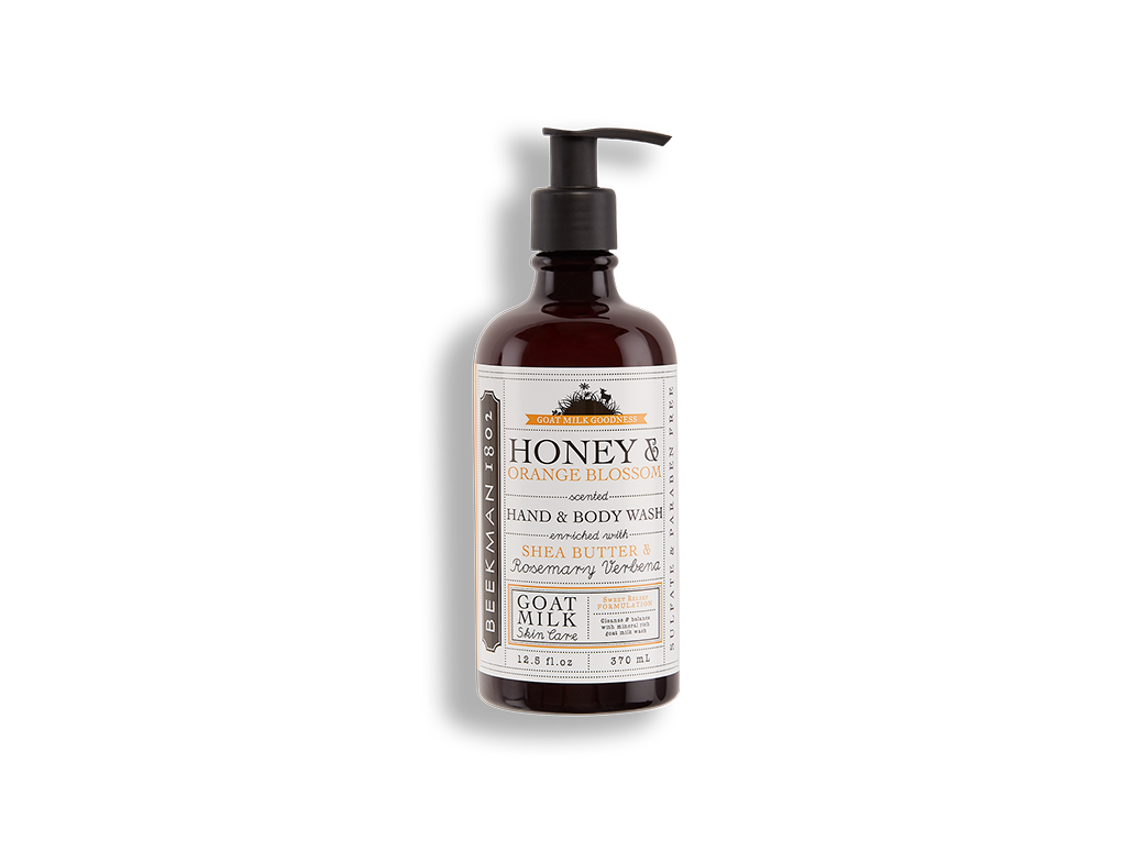 Honey & Orange Blossom Hand & Body Wash - Click Image to Close