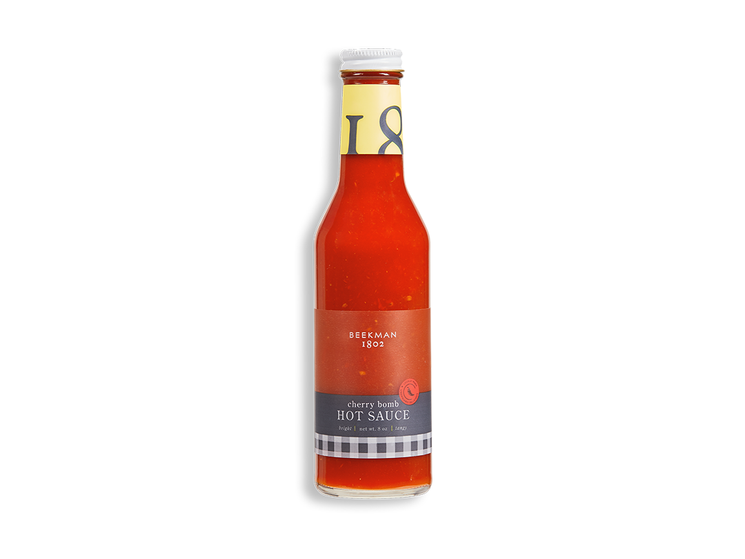 Beekman 1802 Cherry Bomb Hot Sauce - Click Image to Close