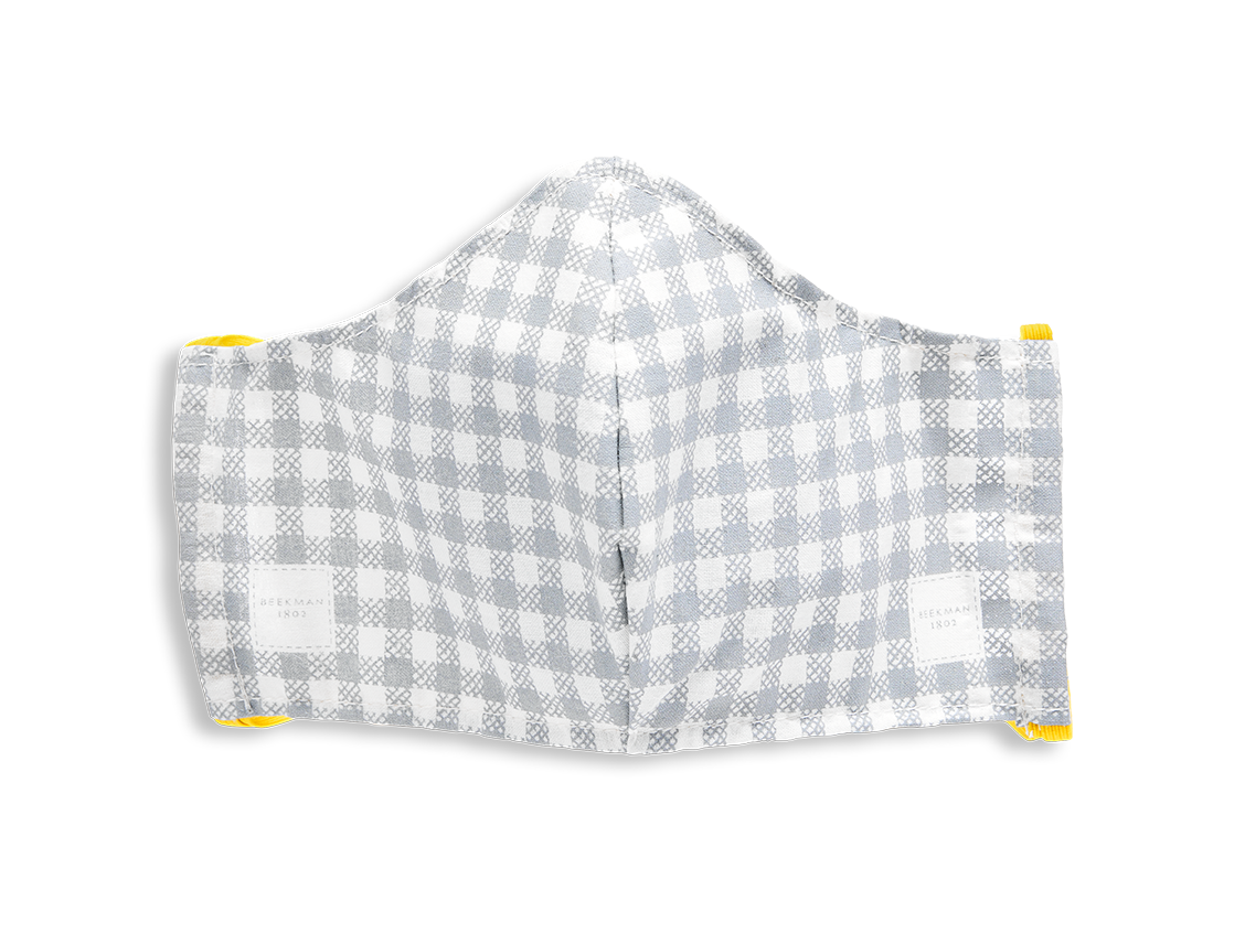 Gingham Face Mask