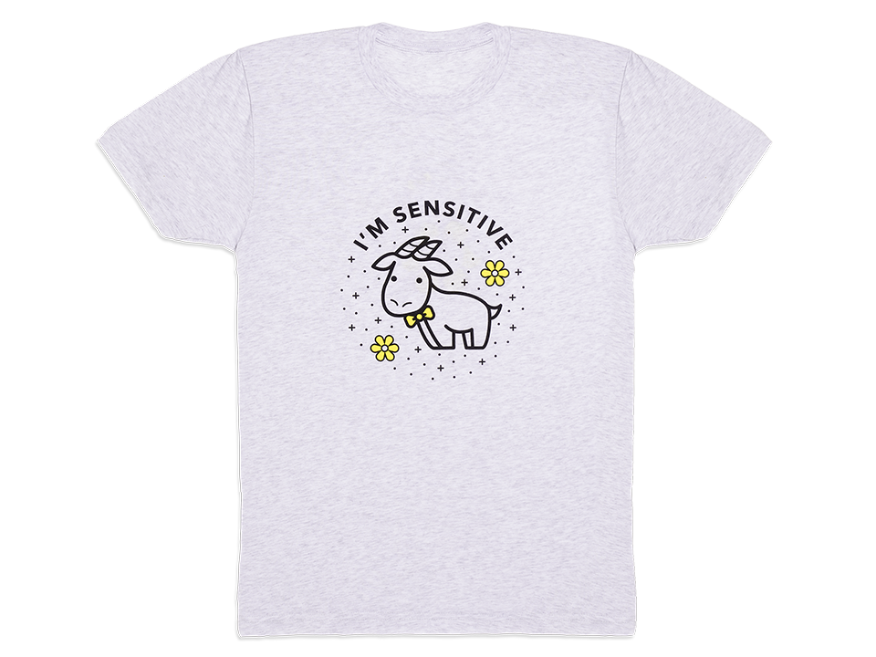 I'm Sensitive T-Shirt - Click Image to Close