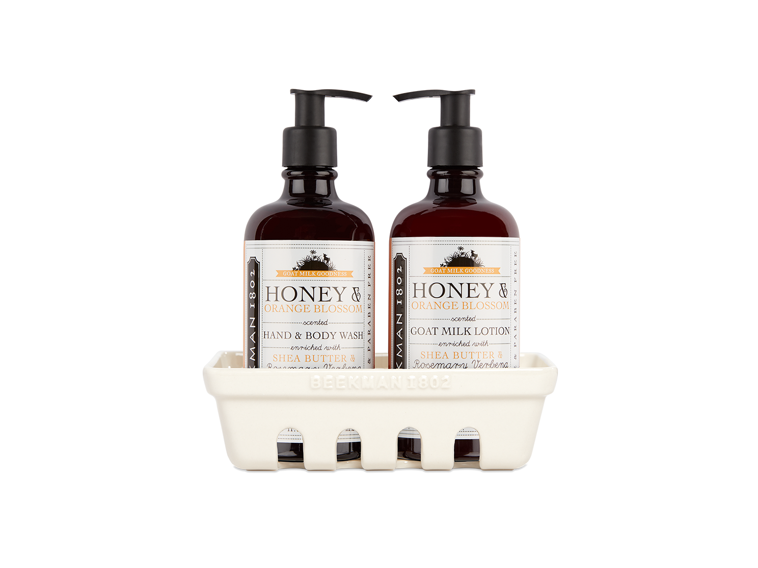 Honey & Orange Blossom Set of 2 Caddy - Click Image to Close